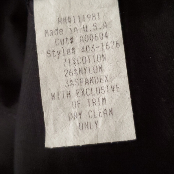 Bailey 44 XS black stretchy top - Picture 4 of 7